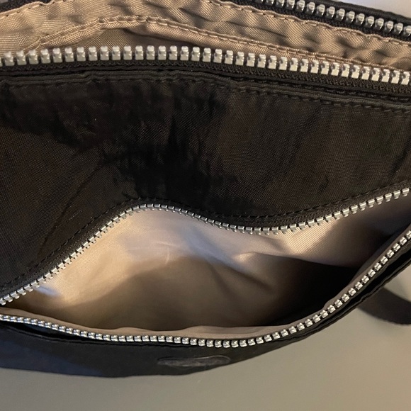 Kipling Black Crossbody Bag with Silver Accents - Picture 4 of 10